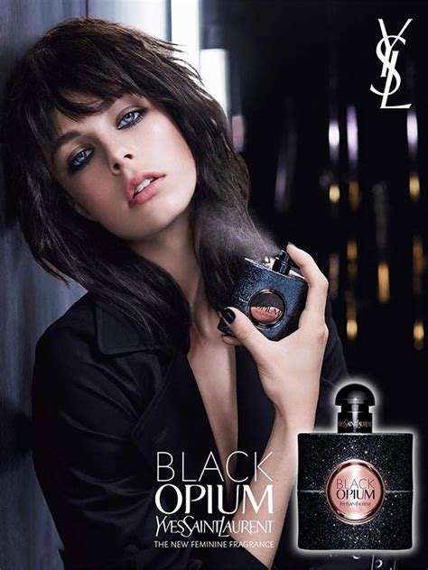 ysl black opium advert